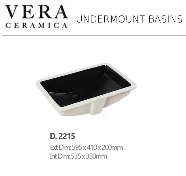VERA D2215 UNDERMOUNT BASIN